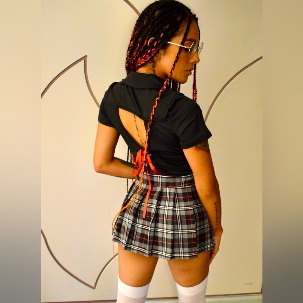 Adult School Girl Costume   - Picture 4 of 7